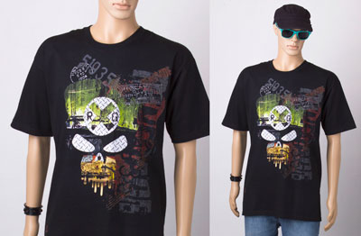 Grunge Vintage Men's T-shirt Renegade, T shirt Grunge, Grunge T-shirts, Grunge Clothing Mens, Grunge Design Shirts, Grunge Skull Punk T-shirts, Grunge Skull Tattoo T-shirts, Skull Bike Tee