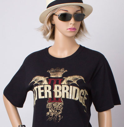 Alter Bridge T-shirt, Alter Bridge Merch, Hard Rock T-shirts, Hard Rock Clothing, Heavy Metal T-shirts, Alternative Metal Music T-shirts, Alternative Rock T-shirts